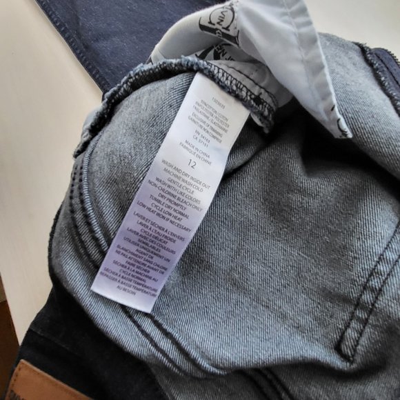 Calvin Klein dark wash super highrise skinny jeans - Picture 2 of 5